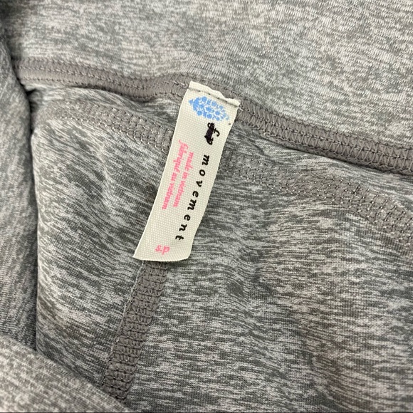 NEW Free People Movement High Rise Gray You’re A Peach 7/8 Leggings Size Small - Picture 11 of 12